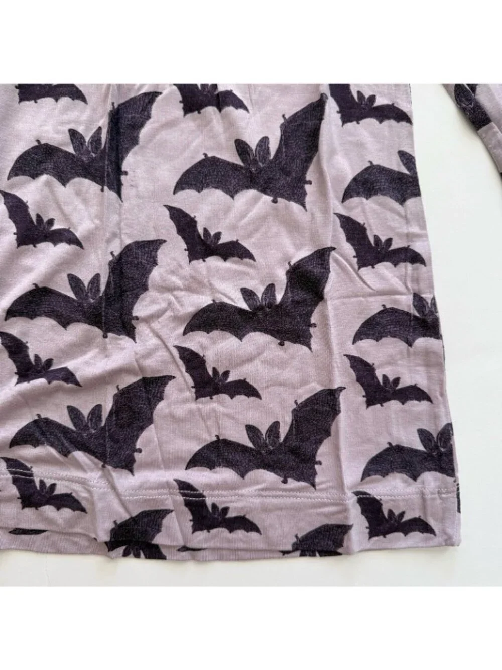 Kate Quinn Organics girl purple bat dress 18-24 months